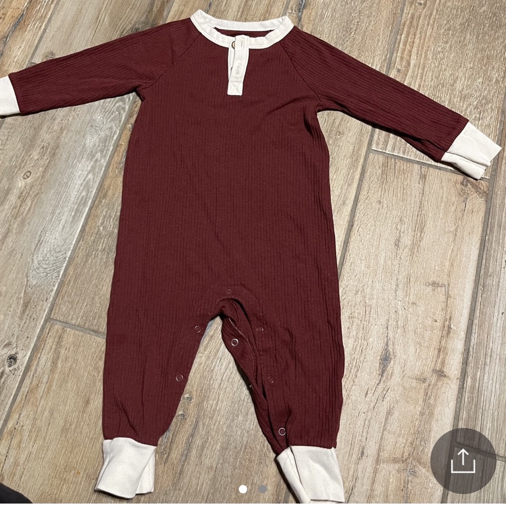 Cat and Jack long sleeve onesie.